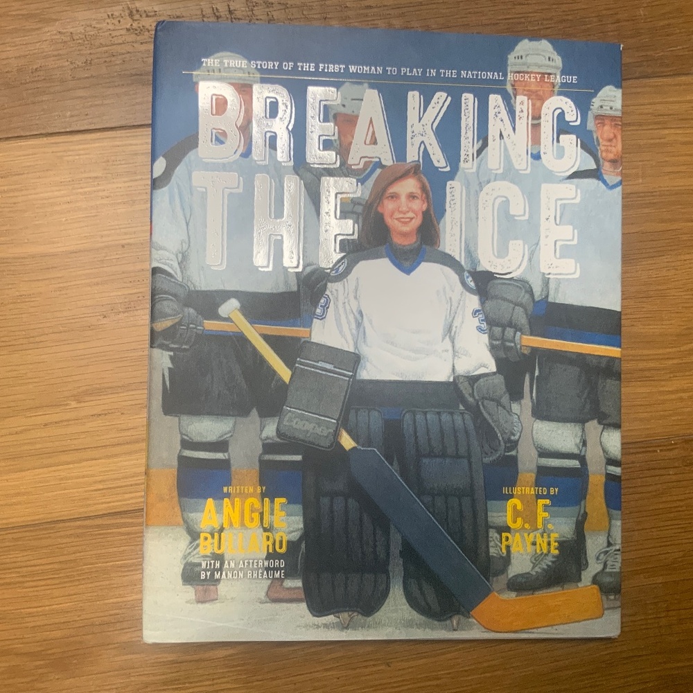 “Breaking the Ice” by Angie Bullaro Book with Dust Jacket
